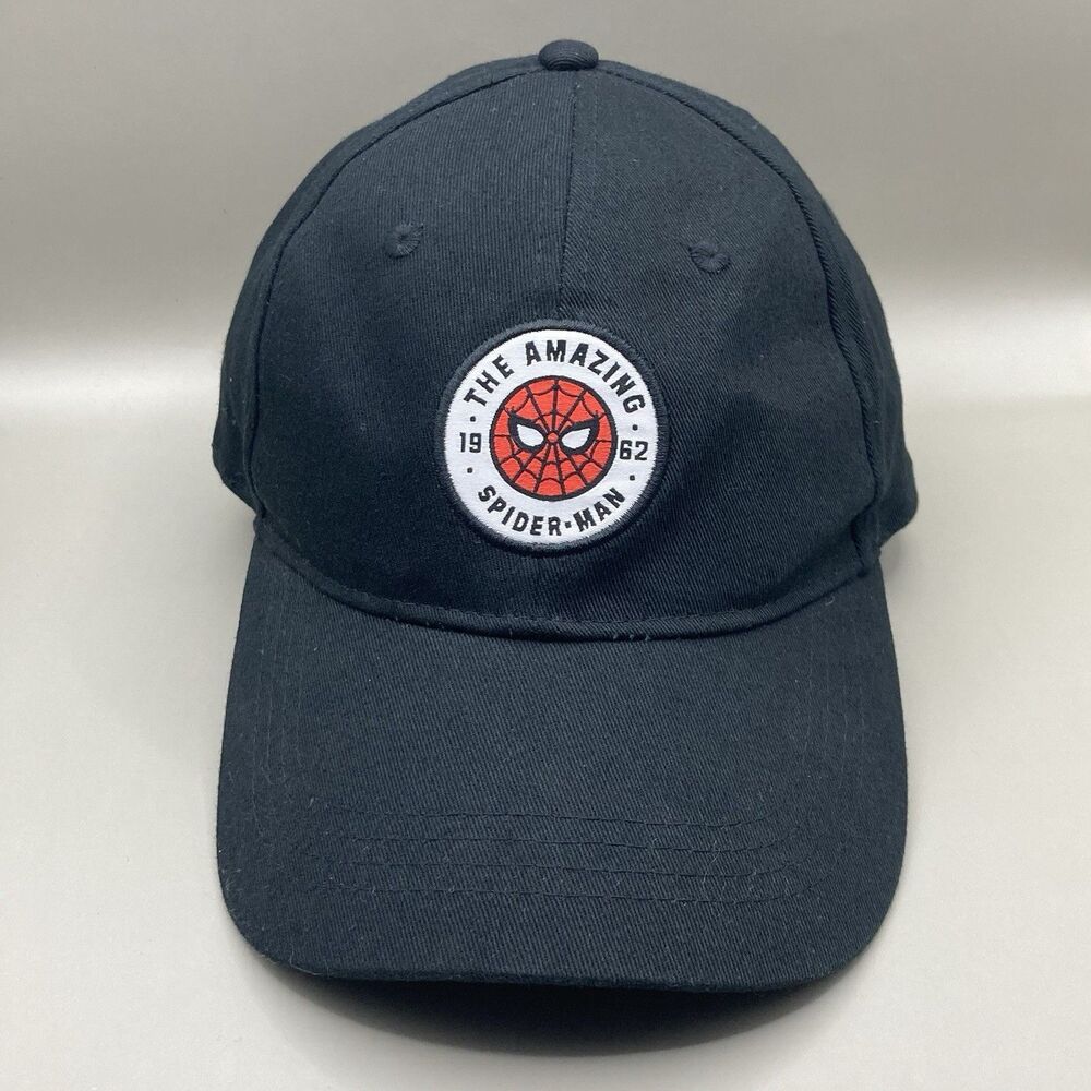 DISNEY PARKS BASEBALL CAP HAT - THE AMAZING SPIDER-MAN SINCE 1962